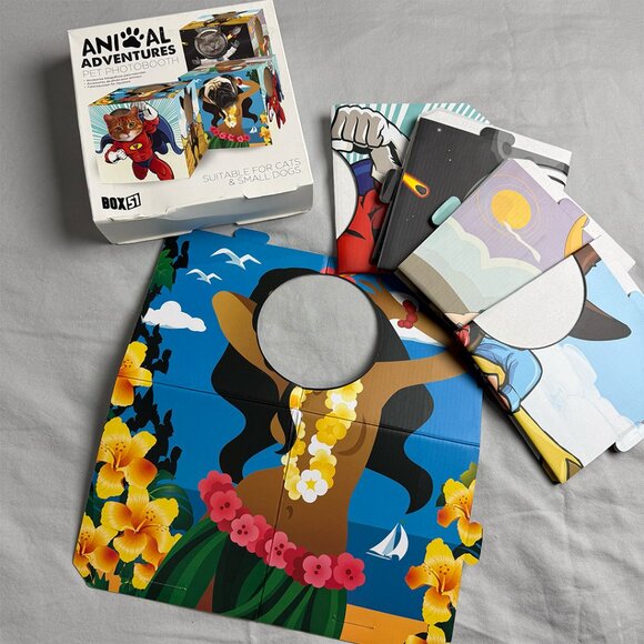 Animal Adventures Pet Photobooth โ Fun Photo Cube for Cats & Small Dogs - Picture 5 of 8